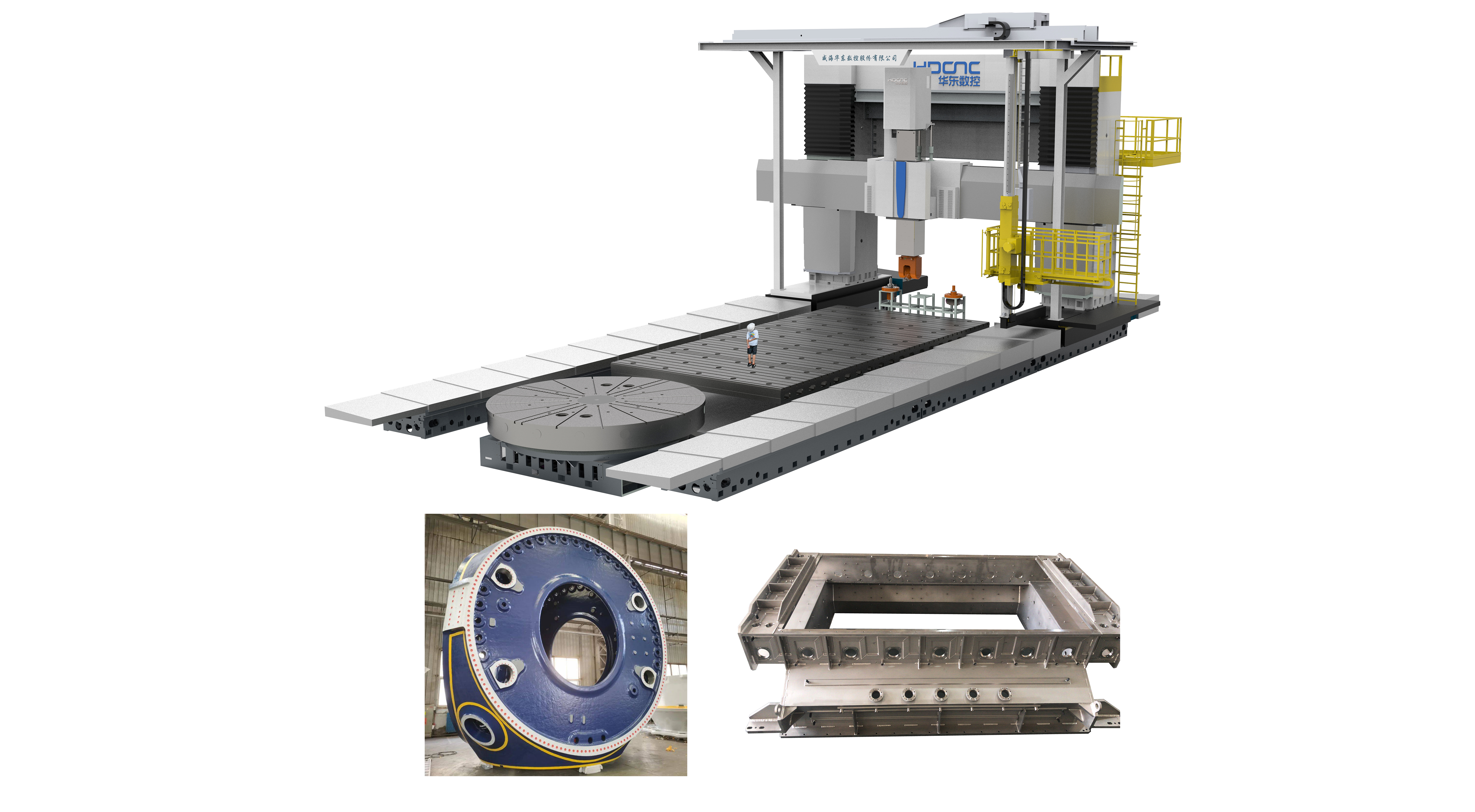Serie XKW28 CNC Moving Gantry Moving Boring y fresado