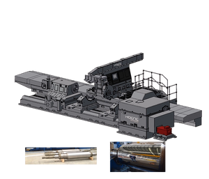 Grinder de rollo CNC de alta precisión de la serie MGK84