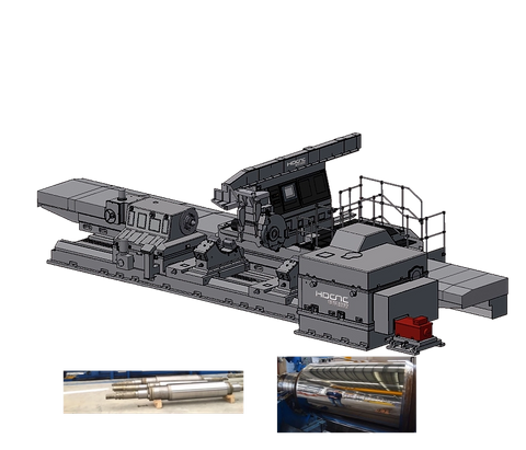 Grinder de rollo CNC de alta precisión de la serie MGK84