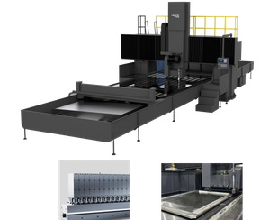 Máquina de molienda de superficie CNC de alta precisión UPG208DNC de alta precisión
