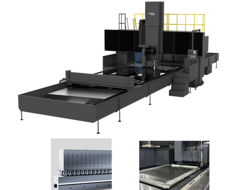 Máquina de molienda de superficie CNC de alta precisión UPG208DNC de alta precisión