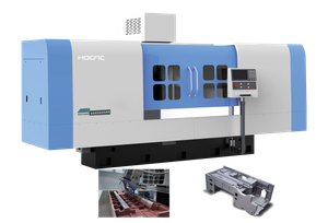 Grinder de superficie de movimiento de columna de tipo CNC