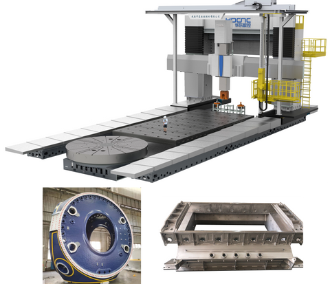 Serie XKW28 CNC Moving Gantry Moving Boring y fresado